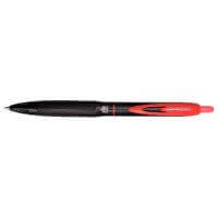 Stylo retractable uni signo rouge