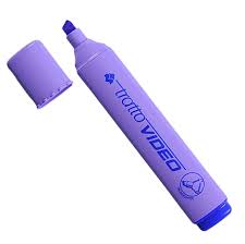 Surligneur violet fluo