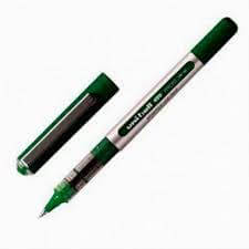 Stylo bille uni ball micro vert