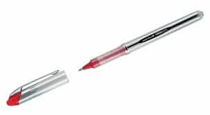 Stylo bille uni vision elite 0.8 rouge