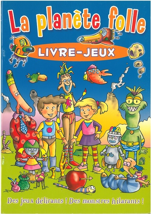 La planete folle livre-jeux