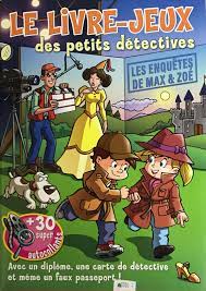 Le livre-jeux des petits detectives ( vert)