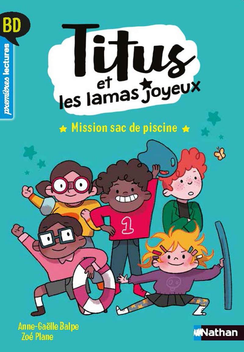 Titus et les lamas joyeux - Mission sac de piscine