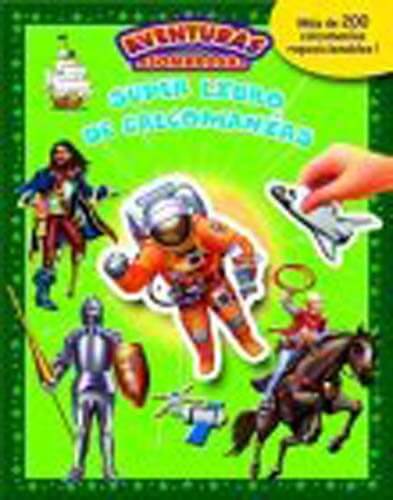 AWESOME ADV. Super Sticker Book (green)