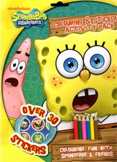 Spongebob Squarepants: Colouring & Sticker Ac...