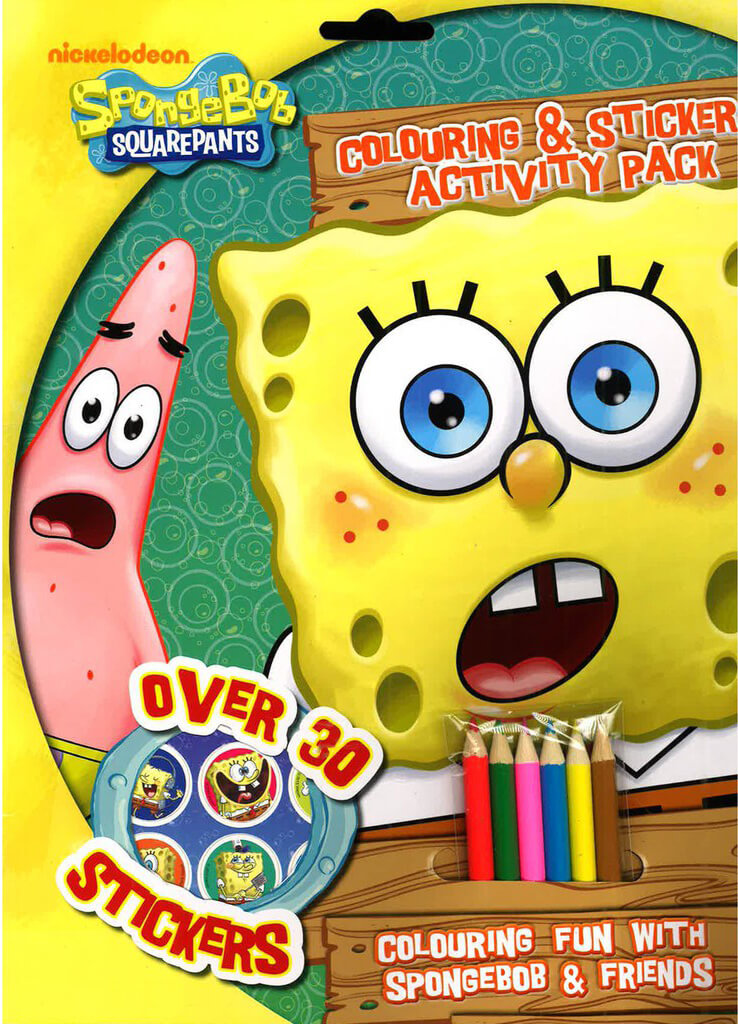 Nickelodeon SpongeBob SquarePants: Colour Fun [Book]
