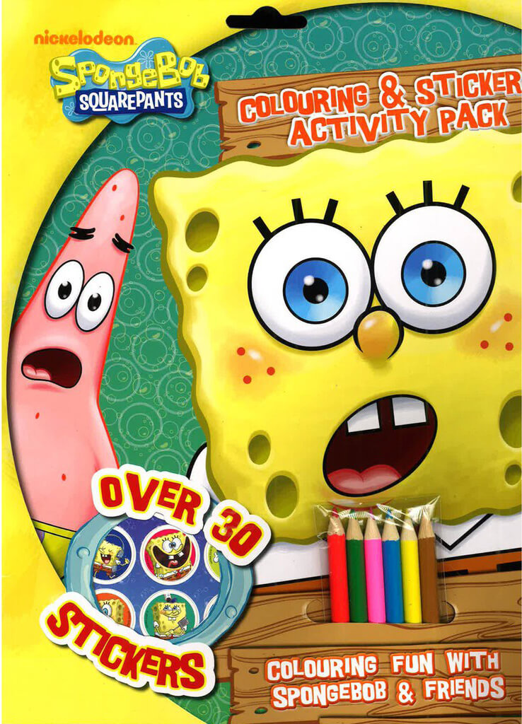 Spongebob Squarepants: Colouring & Sticker Activity Pack