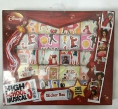 HIGH SCHOOL MUSICAL 3 SENIOR YEAR STICKER BOX 200 ...