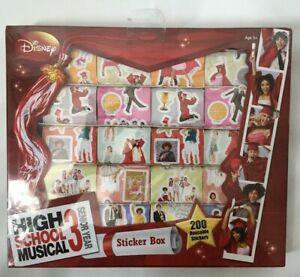 HIGH SCHOOL MUSICAL 3 SENIOR YEAR STICKER BOX 200 ...