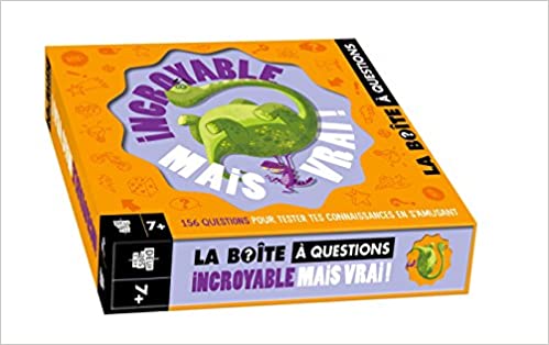 Incroyable mais vrai ! - boîte avec cartes et livre