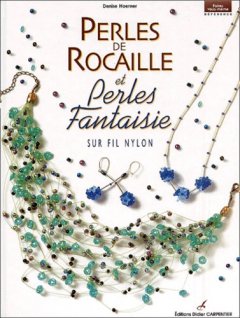Perles de rocaille et perles fantaisie sur fil nyl...