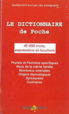 Le Dictionnaire de poche
