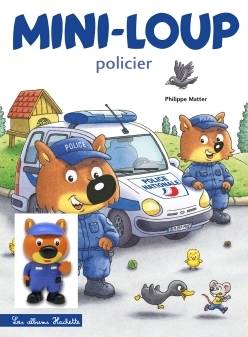 MINI-LOUP POLICIER + FIGURINE