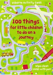 100 Things for Little Children to Do on a Journey (Usborne Activity Cards)