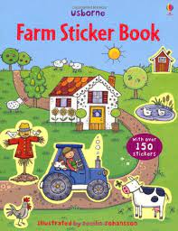 Farm Sticker Book