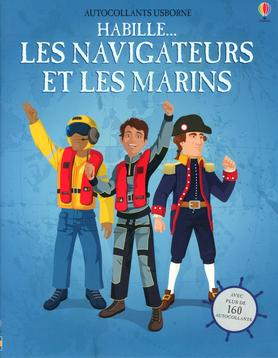 Habille... Les Navigateurs et les Marins - Autocollants Usborne