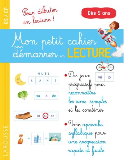 MON PETIT CAHIER POUR DEMARRER EN LECTURE