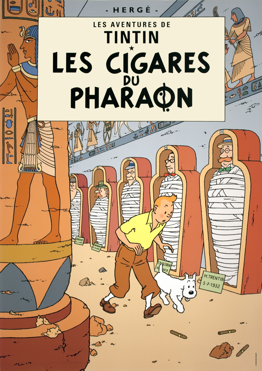 Les Aventures de Tintin, Tome 4 : Les cigares du Pharaon : Mini-album