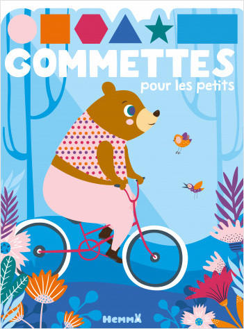 GOMMETTES POUR LES PETITS (OURS A VELO)