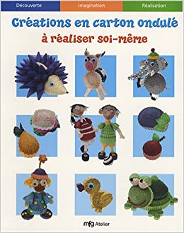 CREATIONS EN CARTON ONDULE A REALISER SOI-MEME