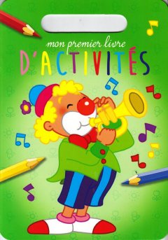 Mon premier livre d'activités-vert