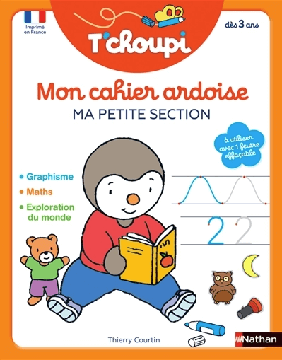 T'CHOUPI MON CAHIER ARDOISE - MA PETITE SECTION