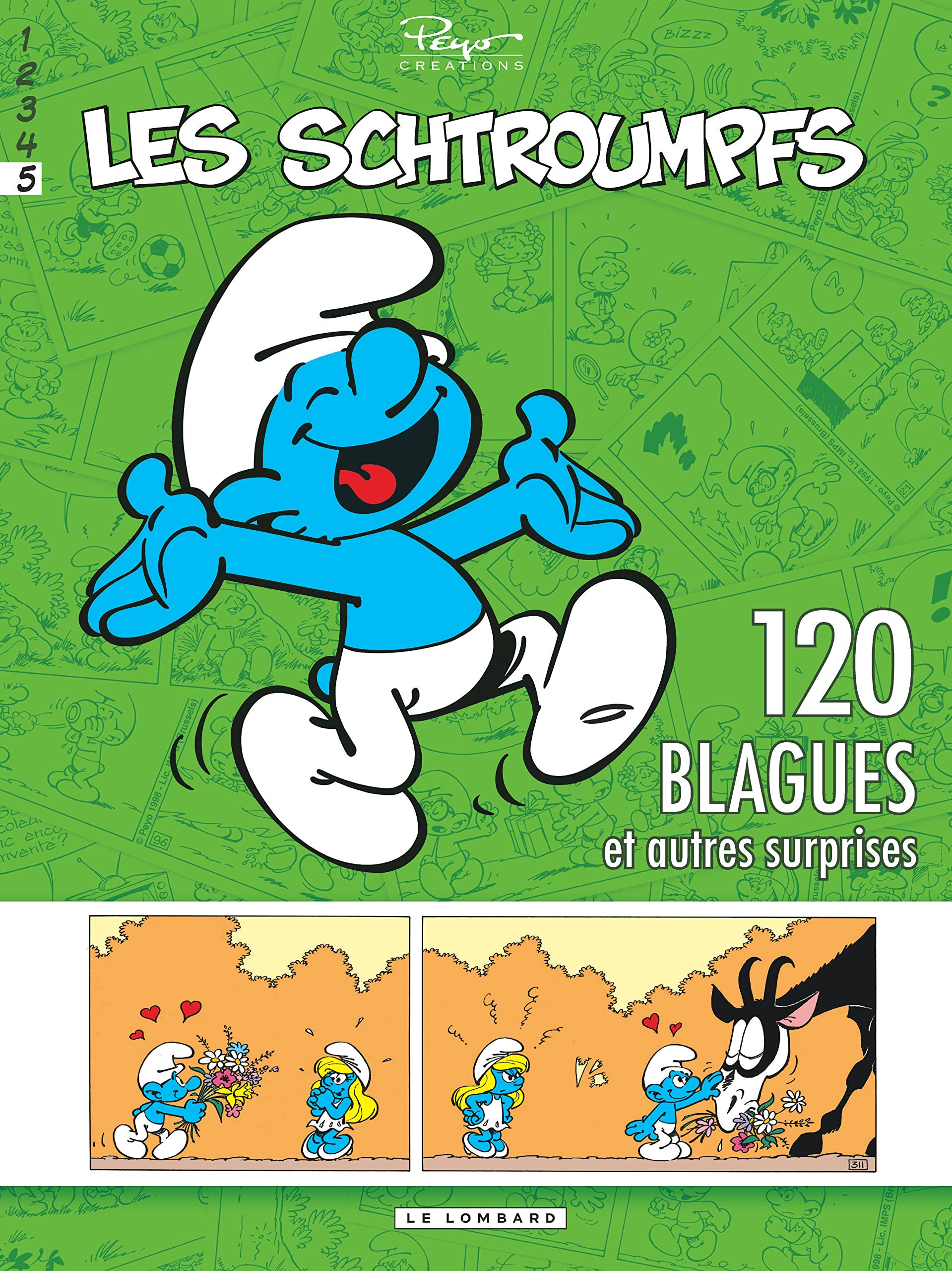 Les Schtroumpfs, Tome 5 : 120 blagues et autre surprises