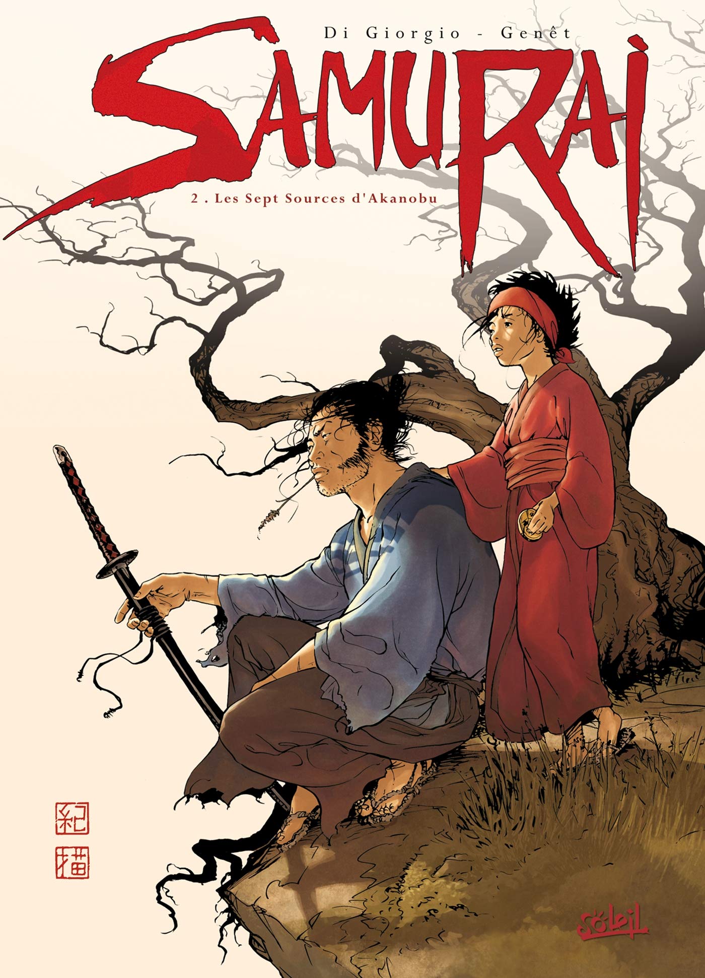 Samurai, Tome 2 : Les Sept Sources d'Akanobu