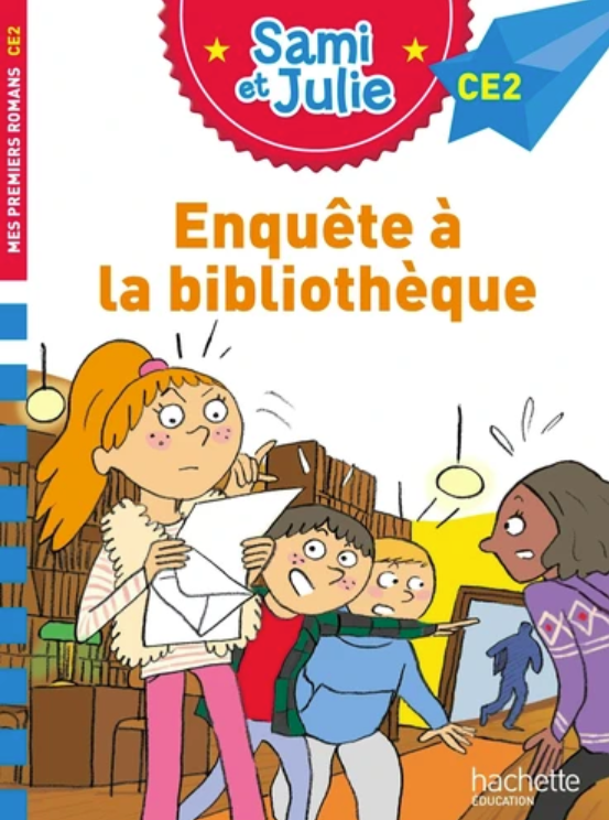 SAMI ET JULIE ROMAN CE2 ENQUETE A LA BIBLIOTHEQUE