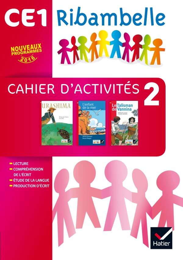 CE1 série Rouge éd. 2016 Ribambelle CE1 série Rouge éd. 2016 - Cahier d'activités 2 + Livret d'entrainement 2