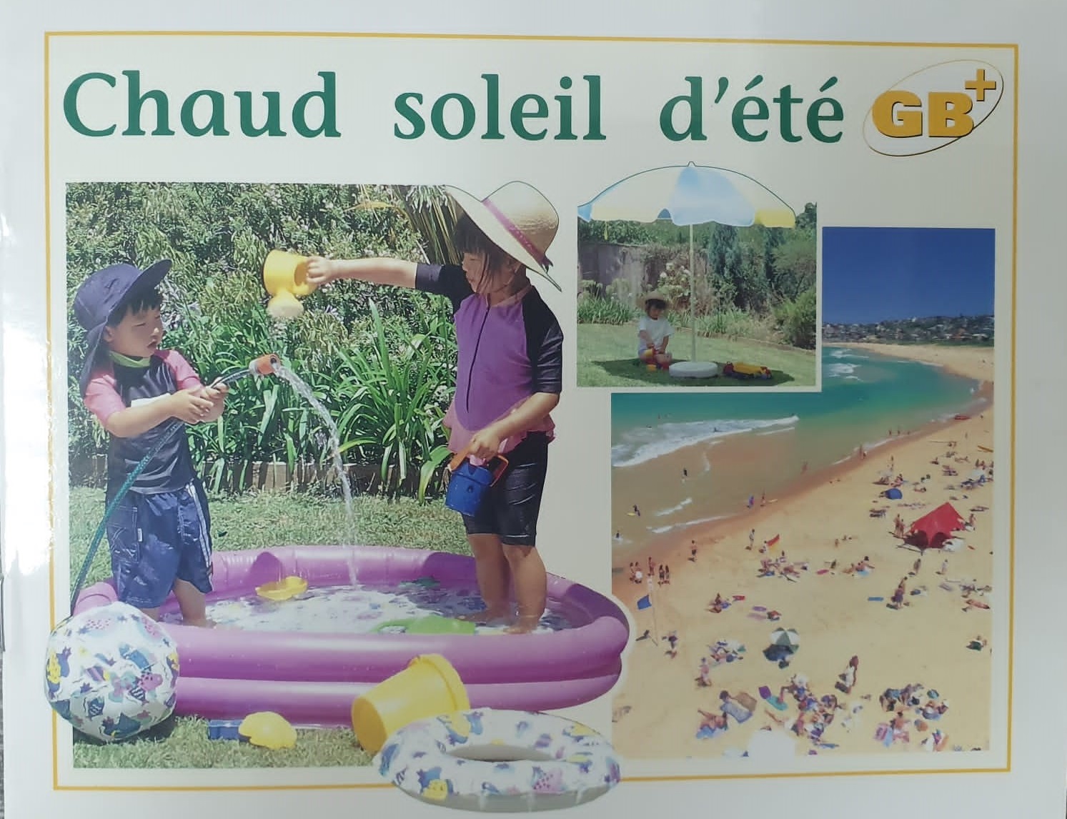 Chaud soleil d'été