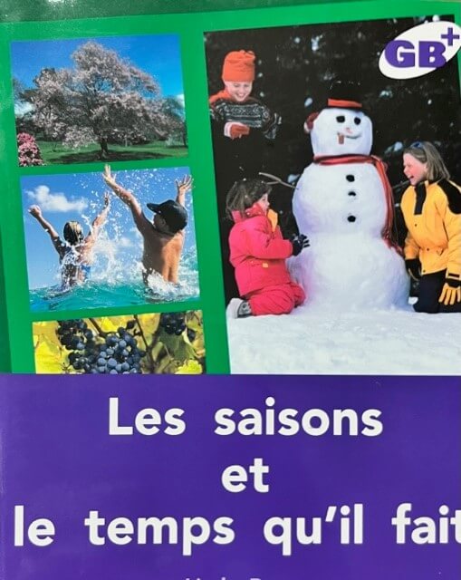 Les saisons et le temps qu'il fait
