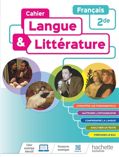 Francais 2nde cahier langue et litterature
