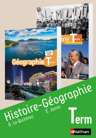 HISTOIRE-GEOGRAPHIE TERM - MANUEL 2020