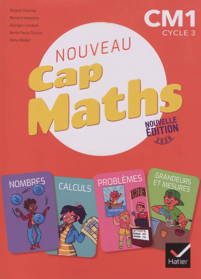 Mathématiques CM1 Cap Maths - Manuel + Cahier de Géométrie + Le dico-maths