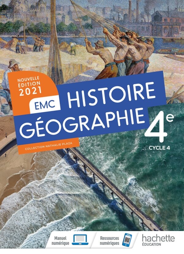 HISTOIRE - GEOGRAPHIE EMC 4E - LIVRE ELEVE - ED. 2021