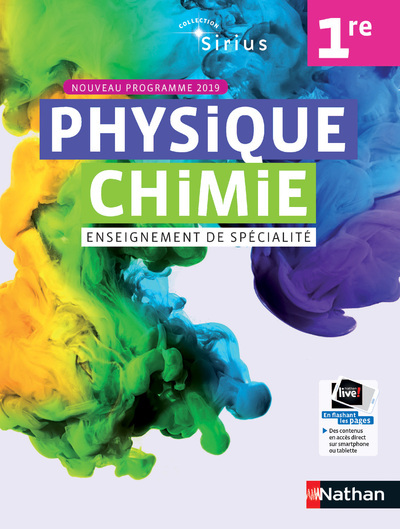 Physique Chimie 1re Manuel 2019