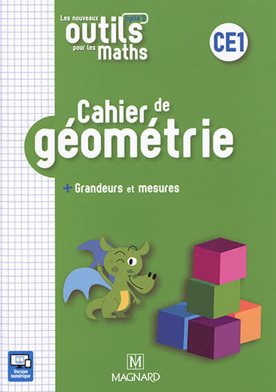 Cahier de géométrie CE1 Les nouveaux outils pour les maths