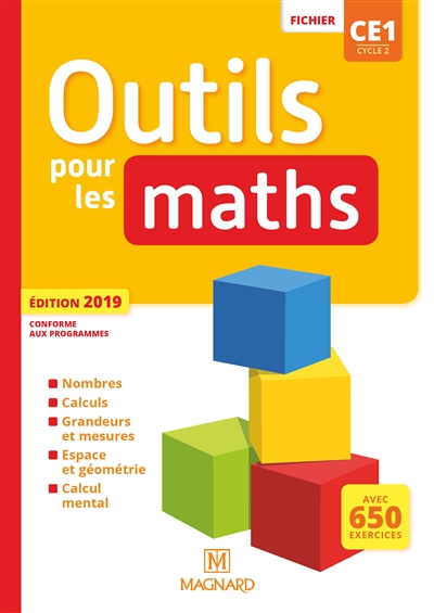 Outils pour les maths CE1 cycle 2 - Fichier