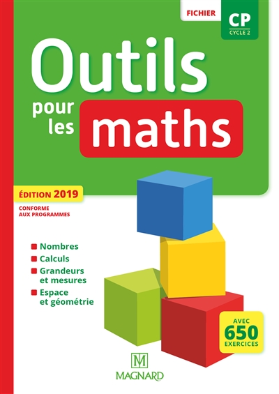 Outils pour les maths CP cycle 2 - Fichier