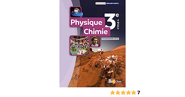 Physique-Chimie 3e - Programme 2016