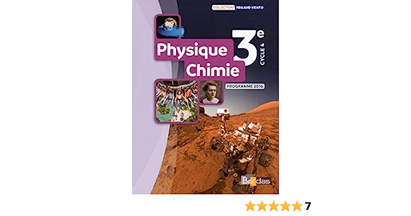 Regaud Vento Physique-Chimie 3e 2017 Manuel élève