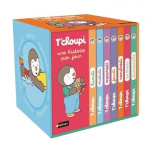 Ma petite bibliothèque de la semaine : 1 livre par jour avec T'choupi