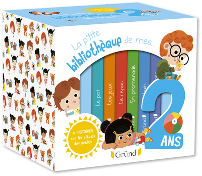 La petite bibliothèque de mes 2 ans - Coffret en 6 volumes