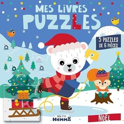 Mon P'tit Hemma - Mes livres puzzles - Noël - Dès 3 ans