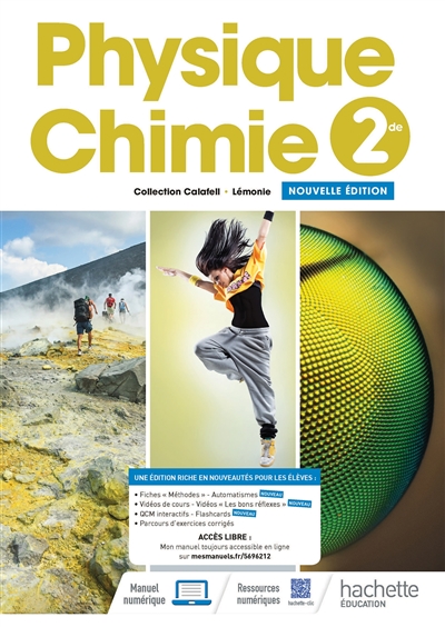 PHYSIQUE-CHIMIE 2DE - LIVRE ELEVE - ED. 2024