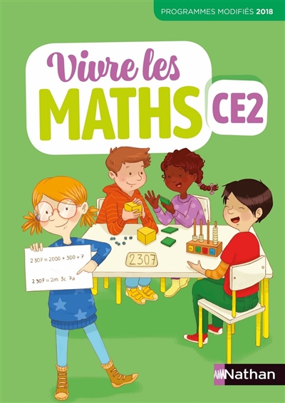 Vivre les maths ,CE2 cycle 2 , programme 2018 -Edition 2019