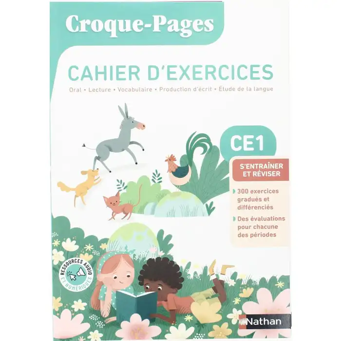 Croque – Pages Ce1 – Cahier D’exercices (edition 2024)