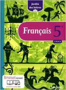 JARDIN DES LETTRES 5E (2016) - MANUEL ELEVE