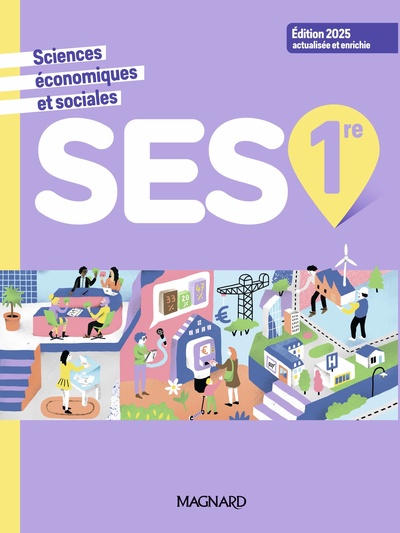 SCIENCES ECONOMIQUES ET SOCIALES: SES 1RE (2025) - MANUEL ELEVE (SPECIALITE)